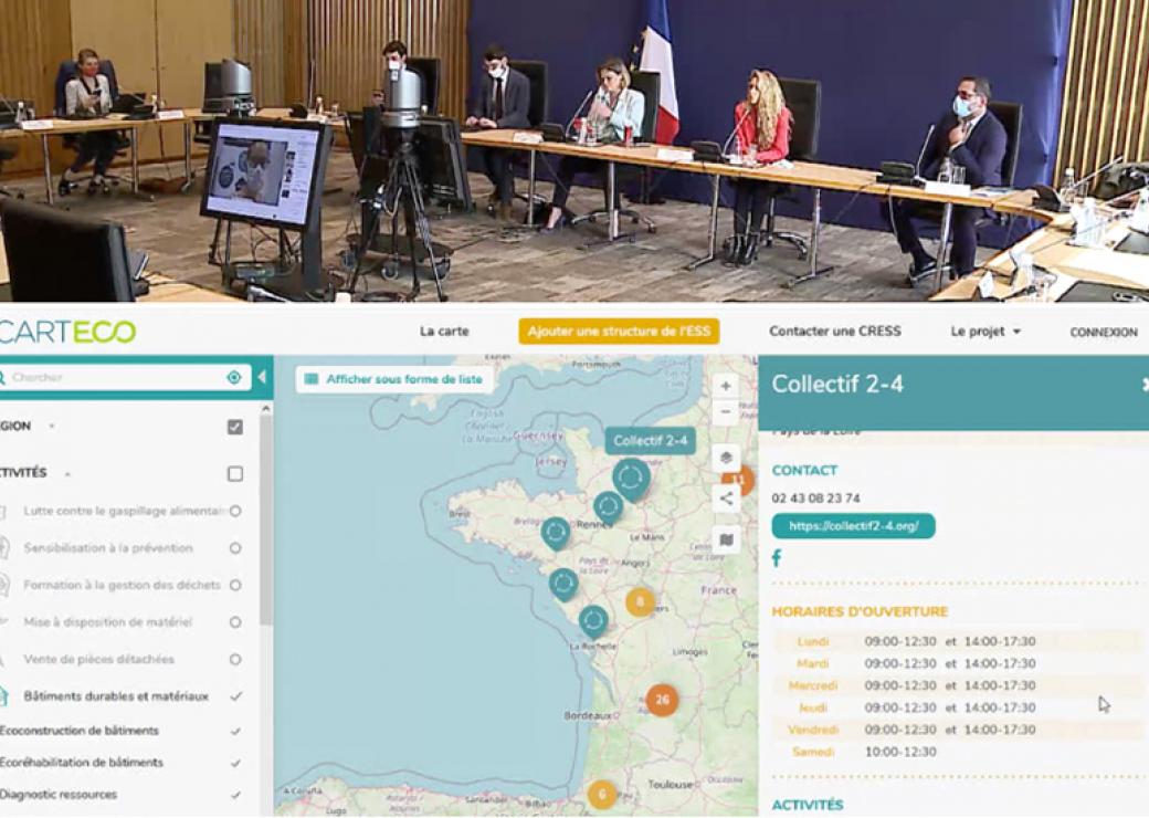 Lancement de la plateforme Carteco sur les acteurs de l’ESS qui font l’économie circulaire