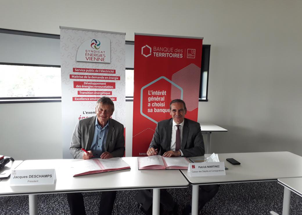 Signature d'une convention d’Intracting mutualisé avec le syndicat d’énergie « Energies Vienne »