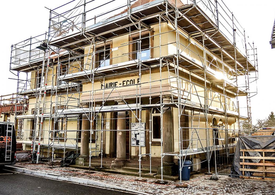 rénovation mairie