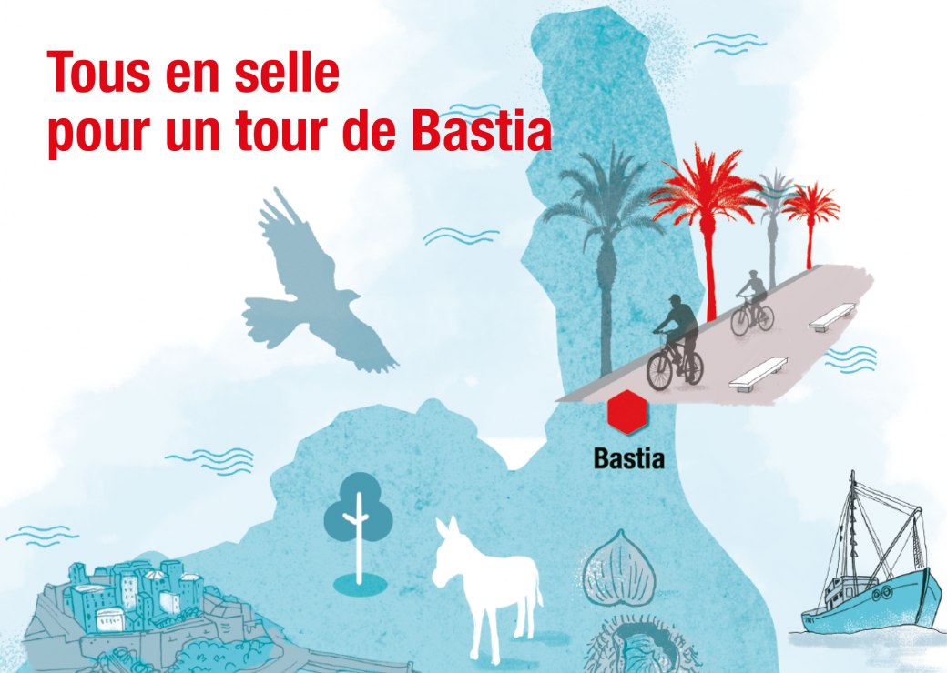 Carte postale - Bastia