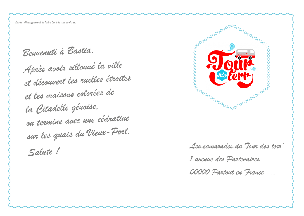 carte verso bastia