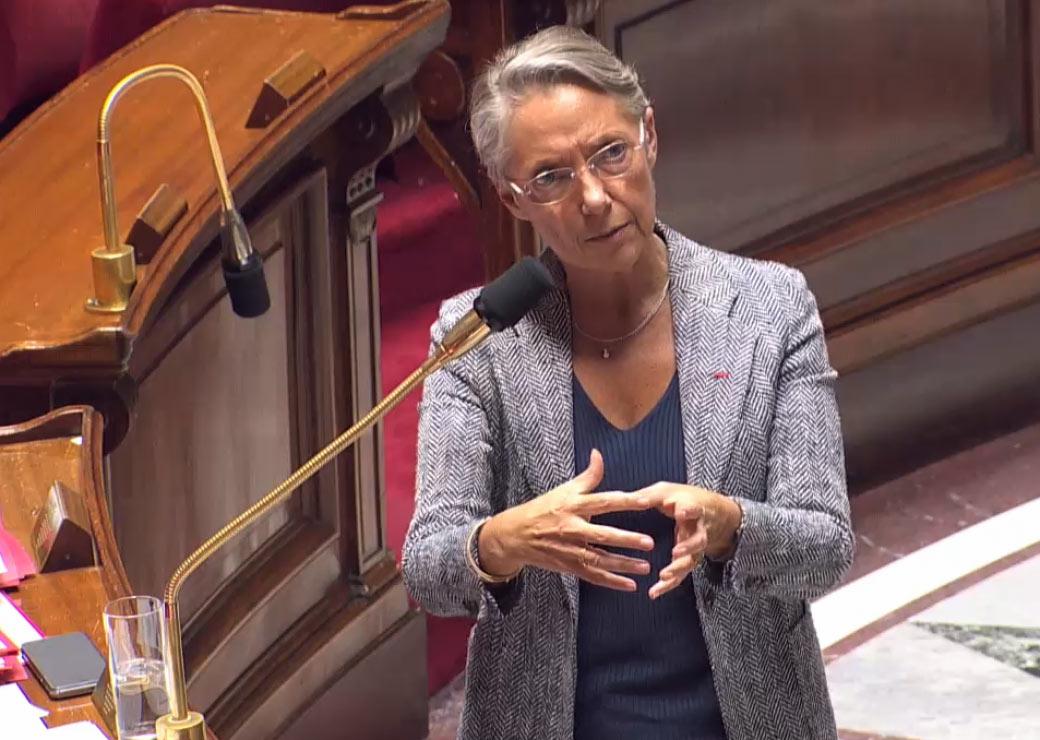 Elisabeth Borne en séance à l'Assemblée Nationale mardi 11 juin 2019