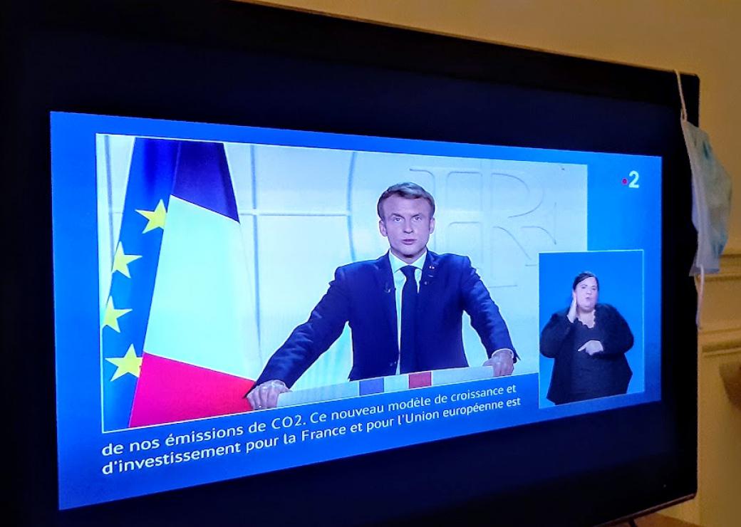 Emmanuel Macron 9 novembre