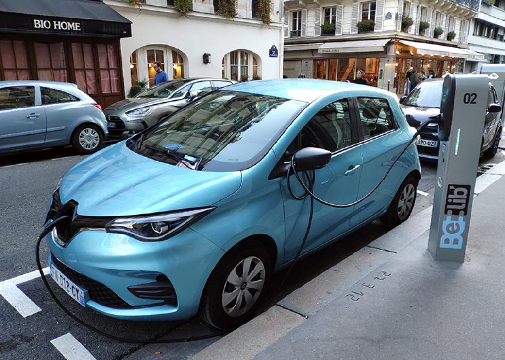 Borne de recharge de voiture électrique