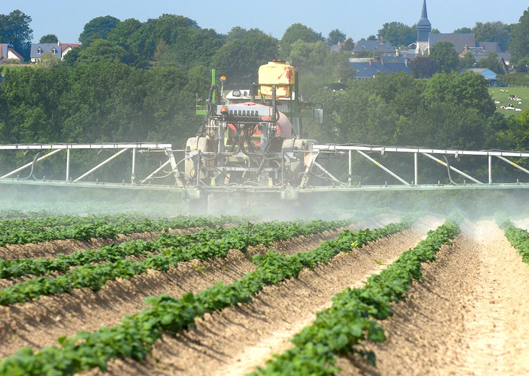 épandage pesticides