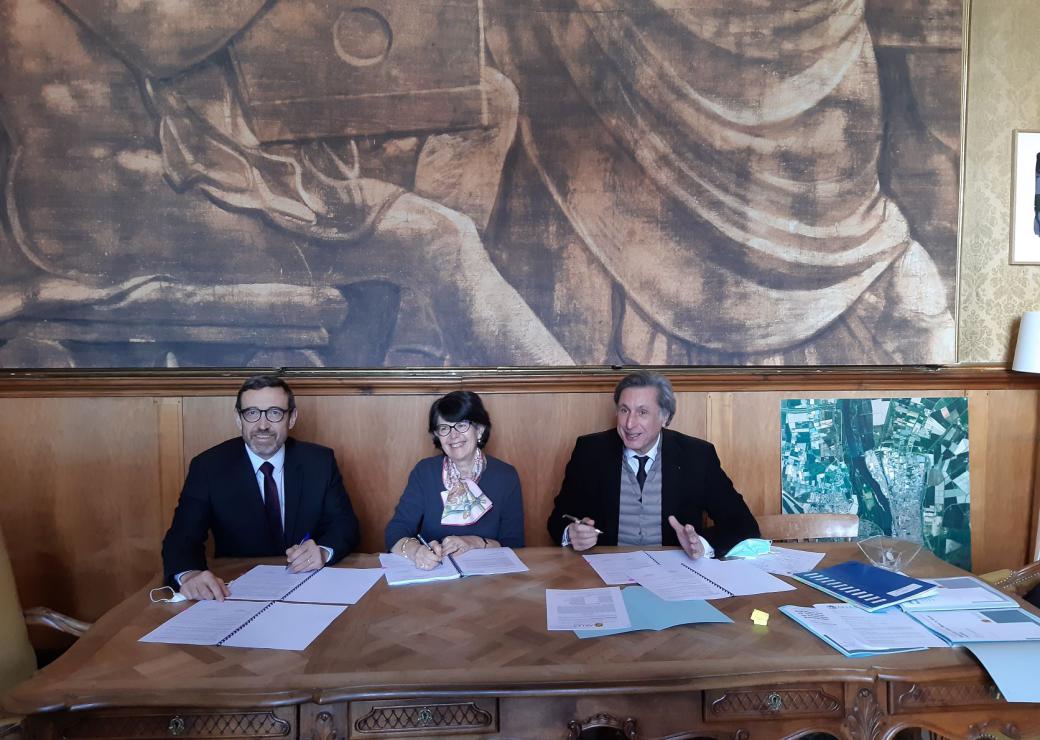 Signature Protocole de financement