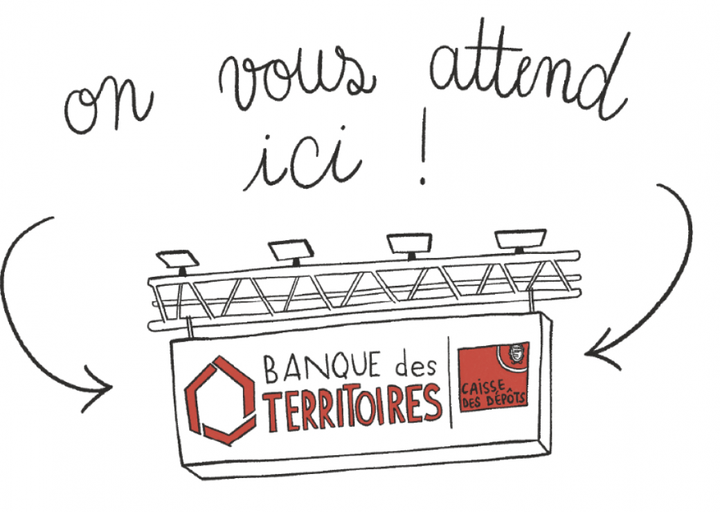 Illustration Stand Banque des Territoires