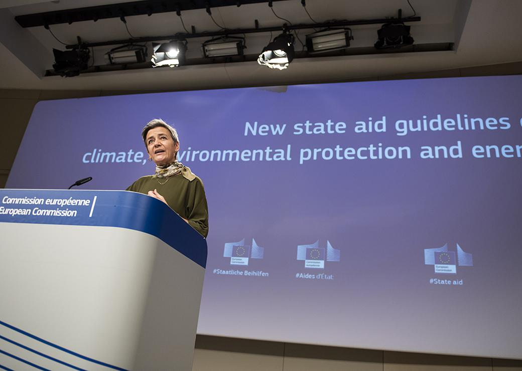 De nouvelles lignes directrices pour les aides d’État climat/environnement/énergie