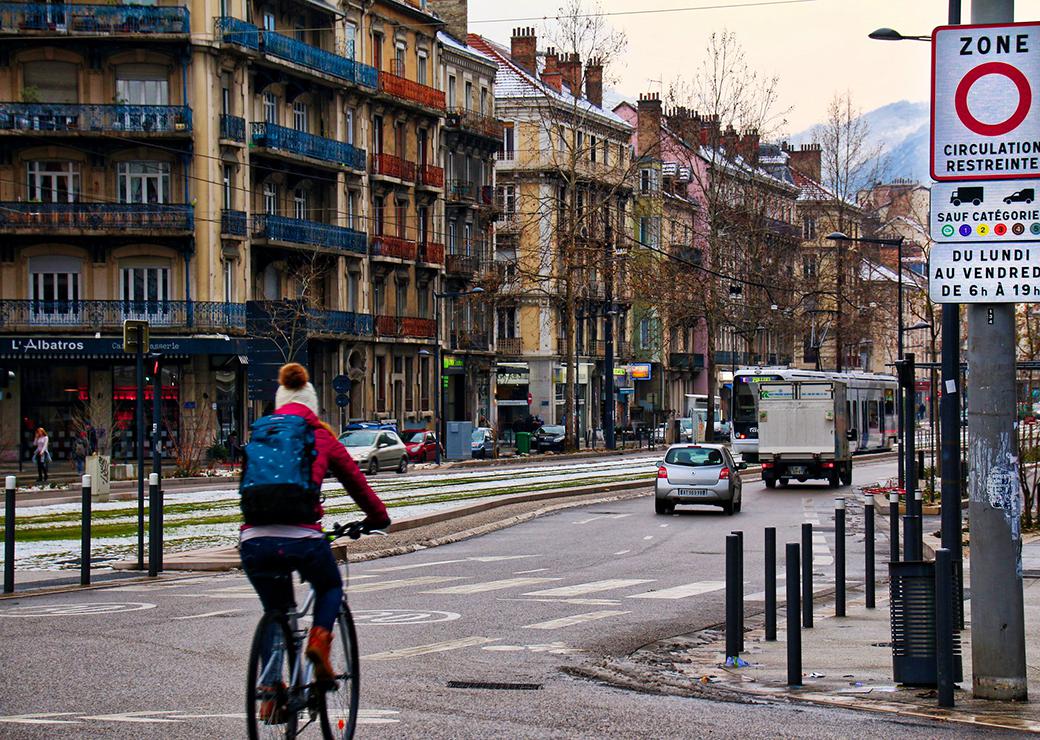 cycliste Grenoble