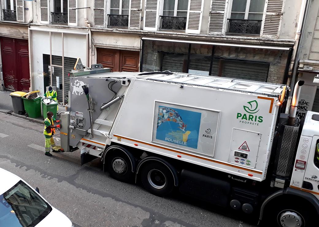 ramassage des ordures Paris