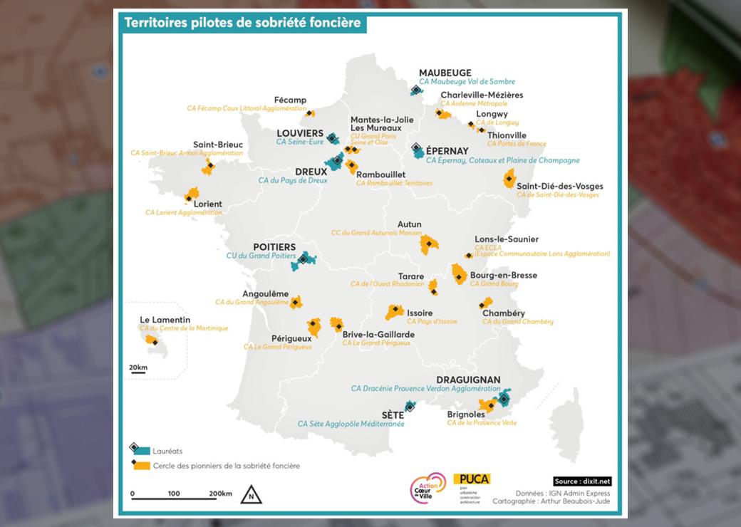 Les Territoires pilotes de la sobriété foncière ont une longueur d’avance