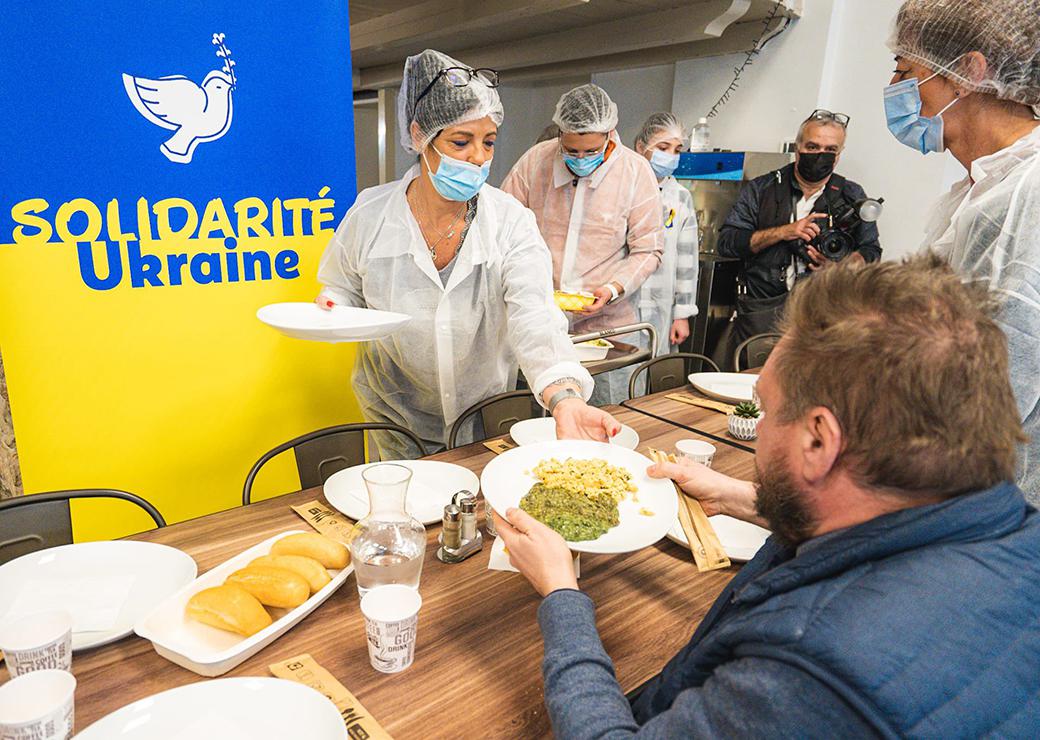 réfugiés ukrainiens