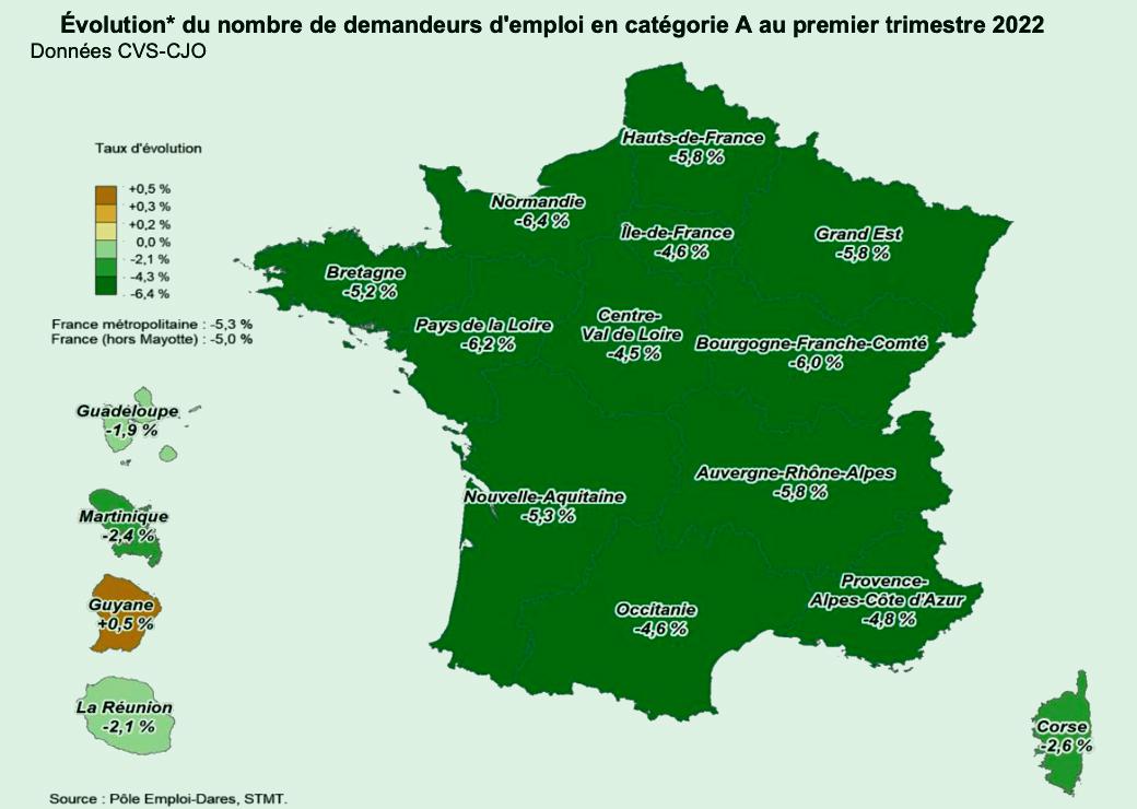 demandeurs d'emploi 