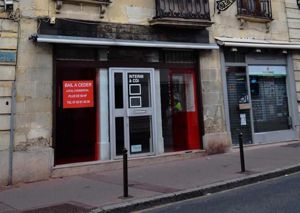 commerce , bail à céder