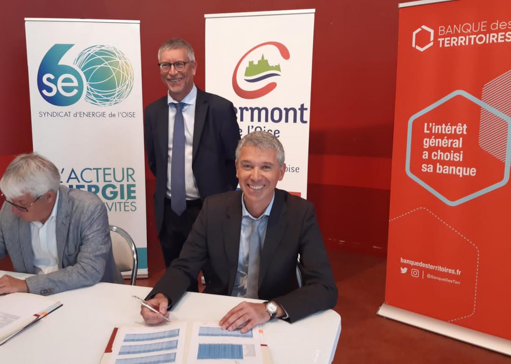 Signature convention Intracting Clermont / Banque des Territoires