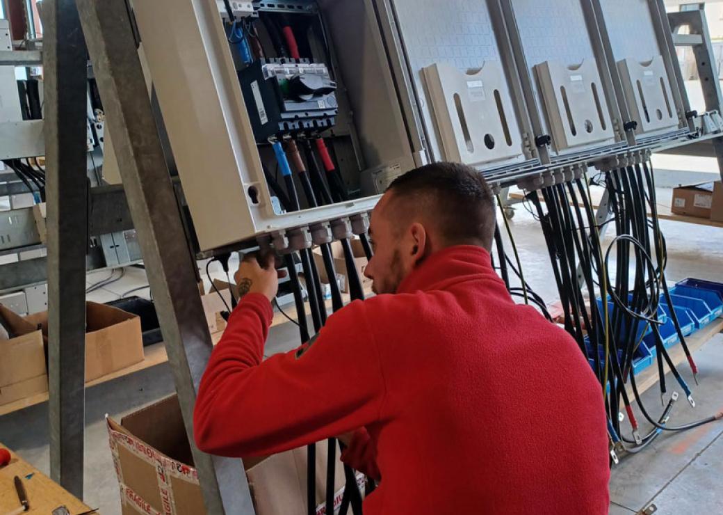 Ecole de Production spécialisée dans le photovoltaïque