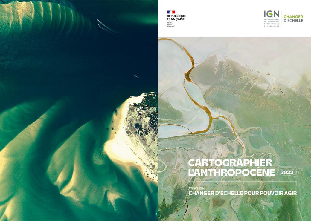 Transition écologique : l'IGN publie le premier atlas de ses cartes de l'anthropocène