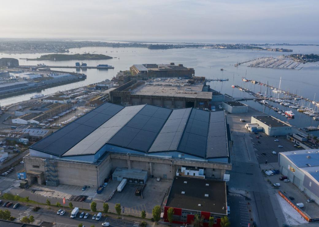 Réhabilitation et installation de panneaux photovoltaïques à Lorient (56)