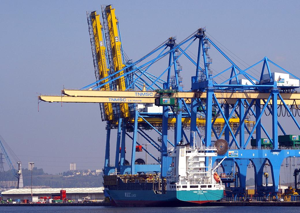 port marchandises Le Havre