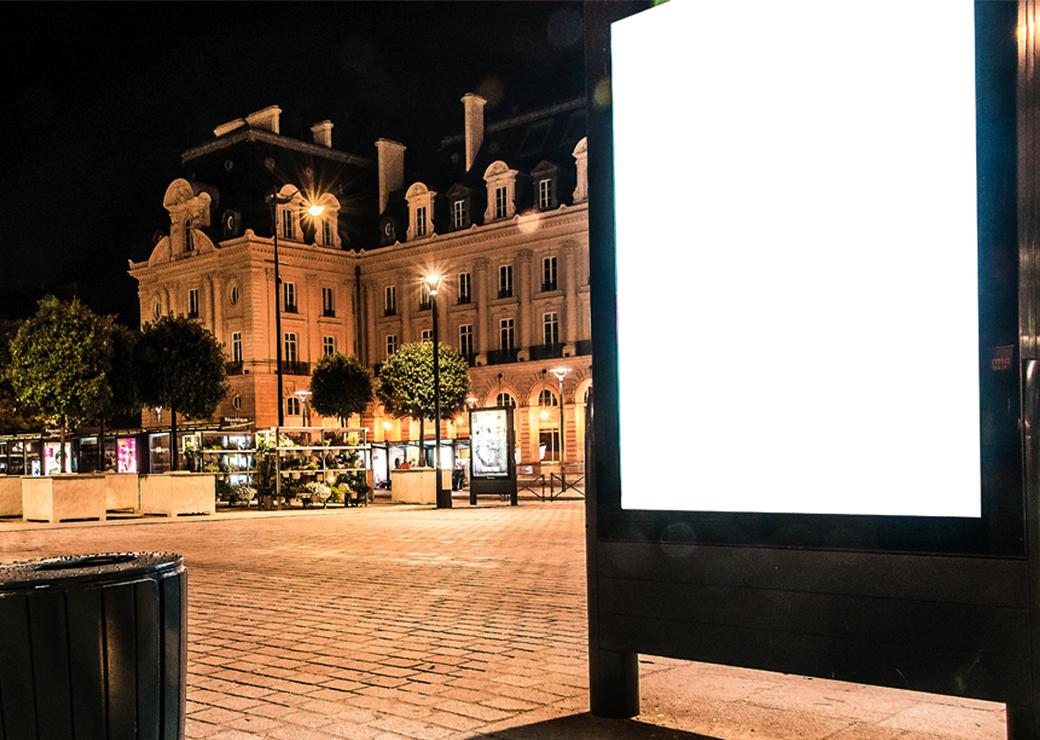 Publicité lumineuse