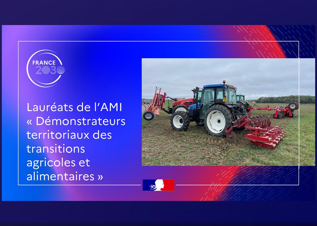 Démonstrateurs territoriaux des transitions agricoles et alimentaires : sept projets lauréats et un AMI ouvert jusqu’à mi-2023