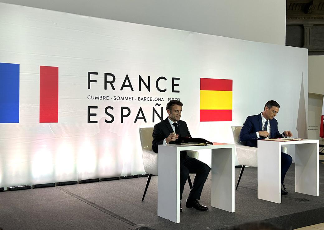sommet France- Espagne