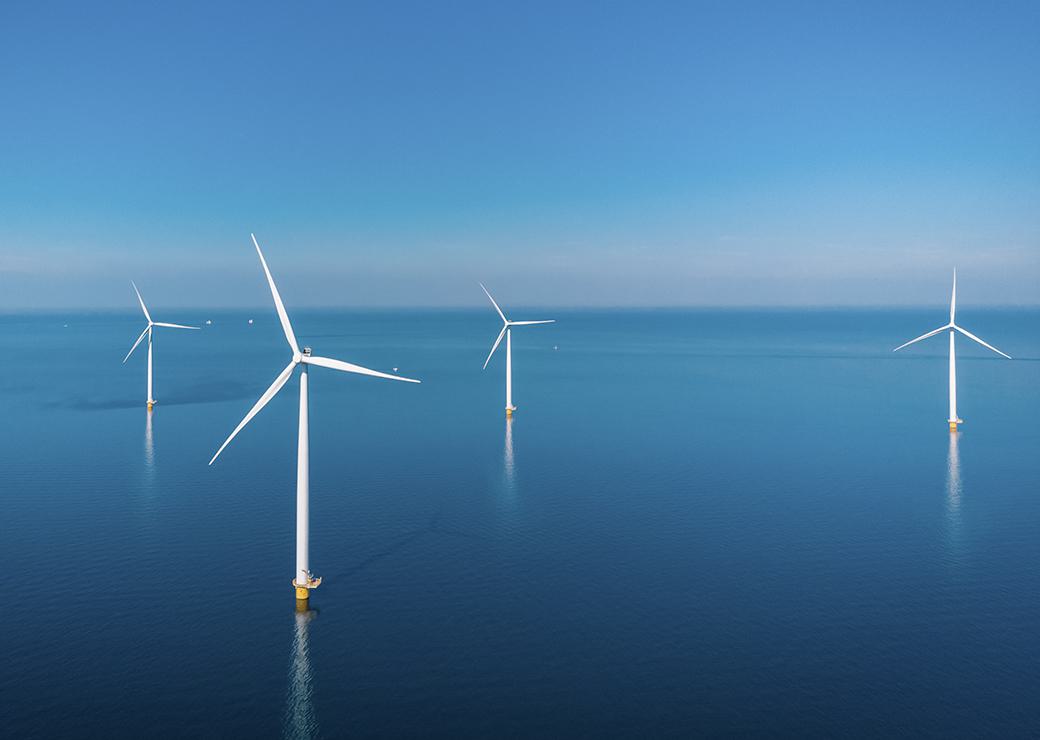 éoliennes en mer 