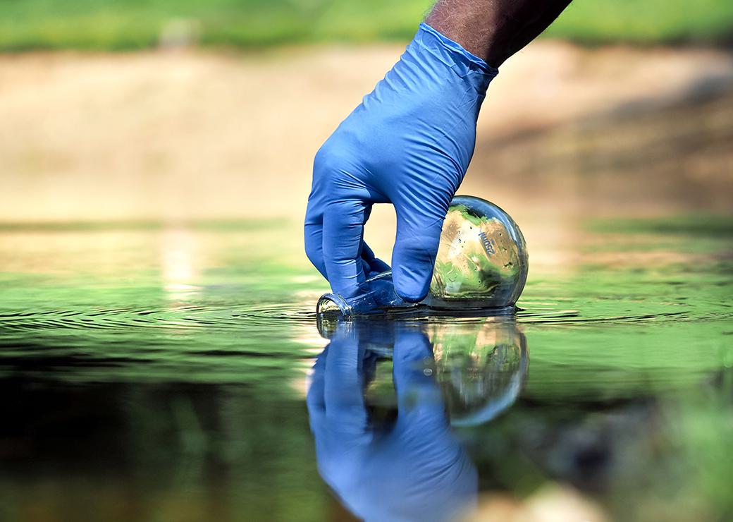 prélèvement d'eau 