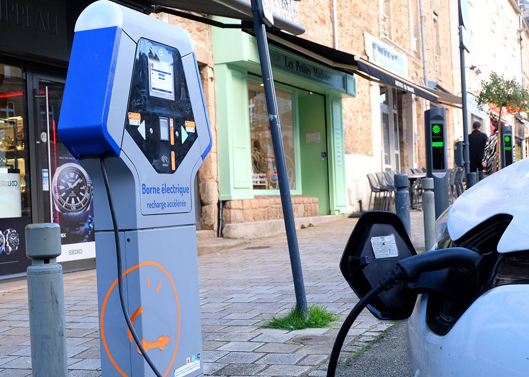 borne de recharge électrique