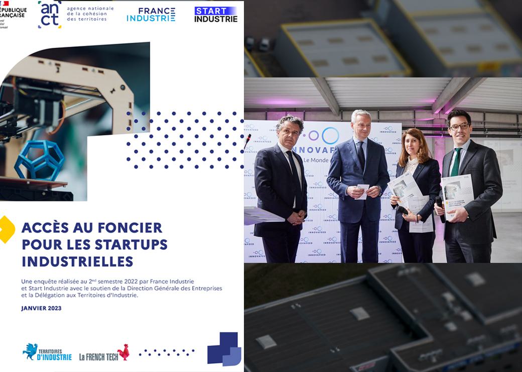 rapport accès au foncier pour les startups industrielles