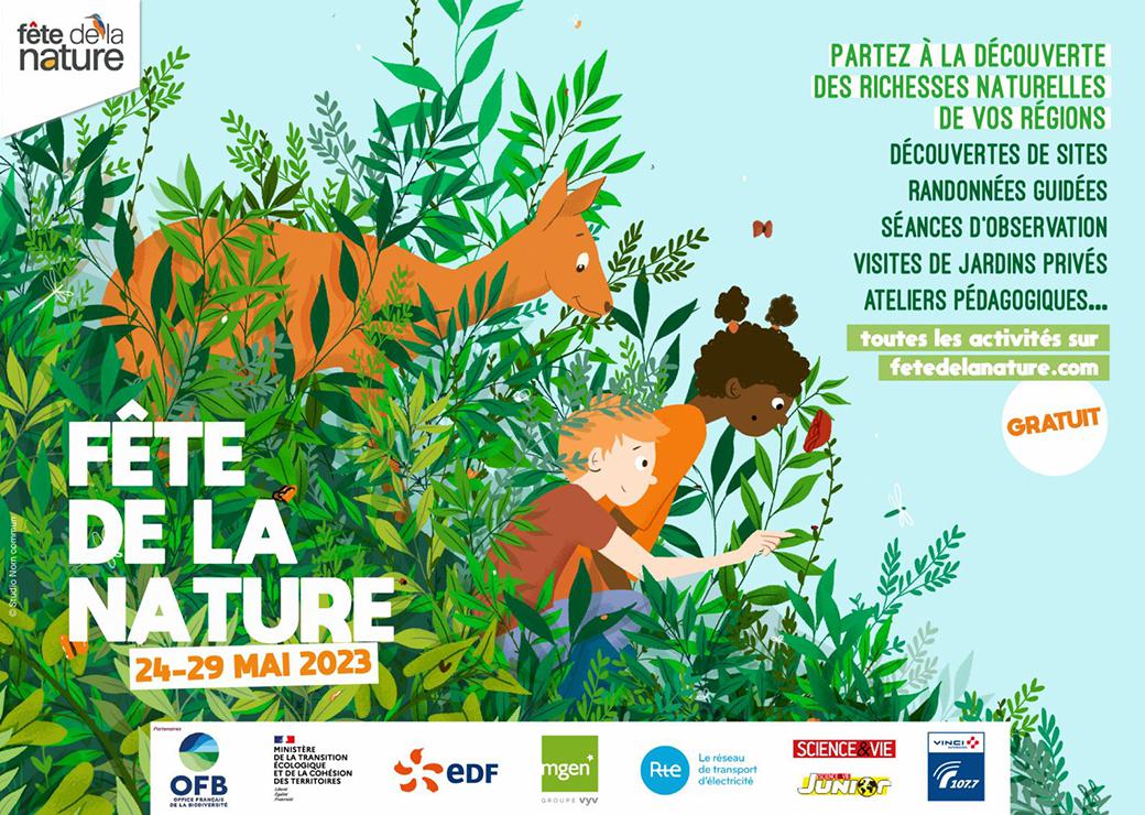 Affiche de la fête de la nature 2023 