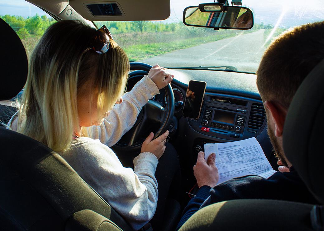 examen du permis de conduire