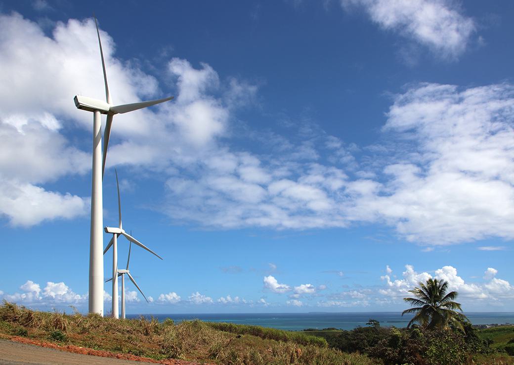 éoliennes Guadeloupe