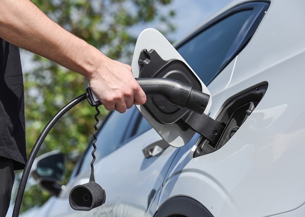 chargement de voiture électrique