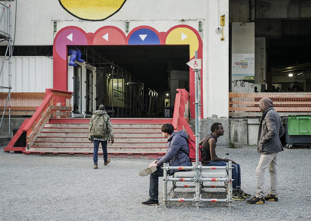 centre de réfugiés