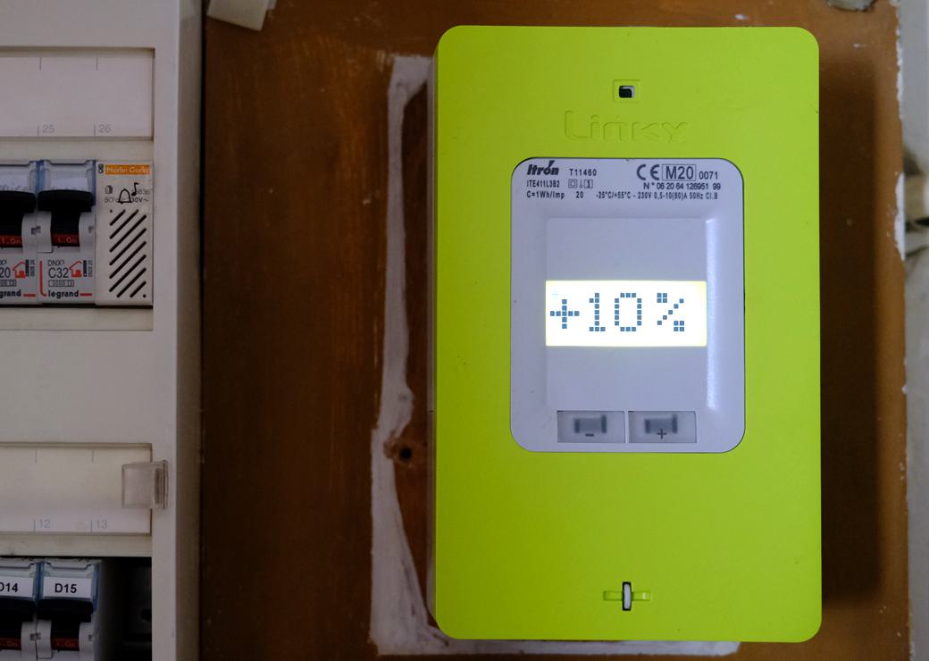 hausse de l'électricité