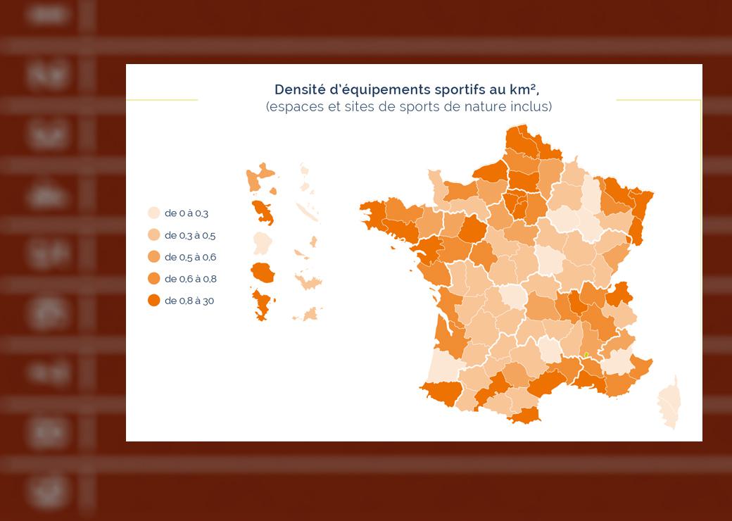 densité des équipements sportifs