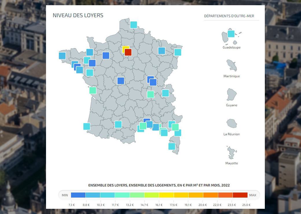 Les observatoires locaux des loyers ont livré leurs nouvelles données