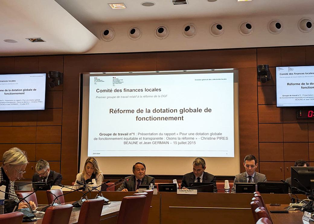 Comité des finaces locales
