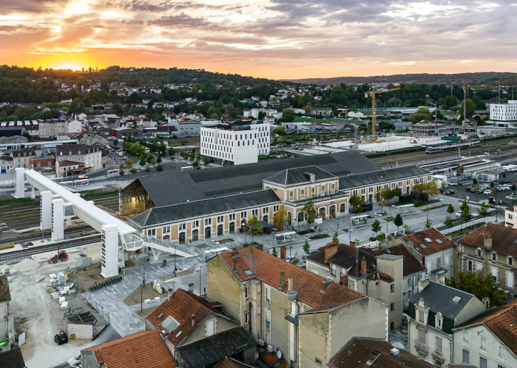 Quartier de la gare à Périgueux (24)