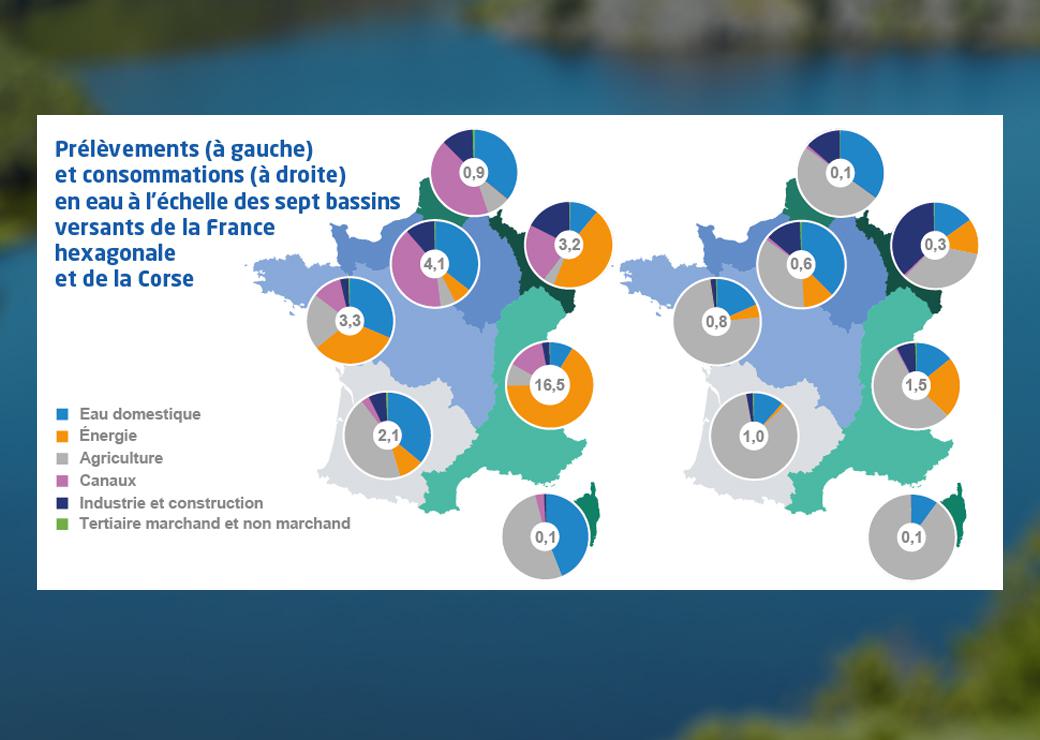 Prélèvements et consommations d’eau : France Stratégie livre un éclairage inédit pour anticiper les conflits d'usage
