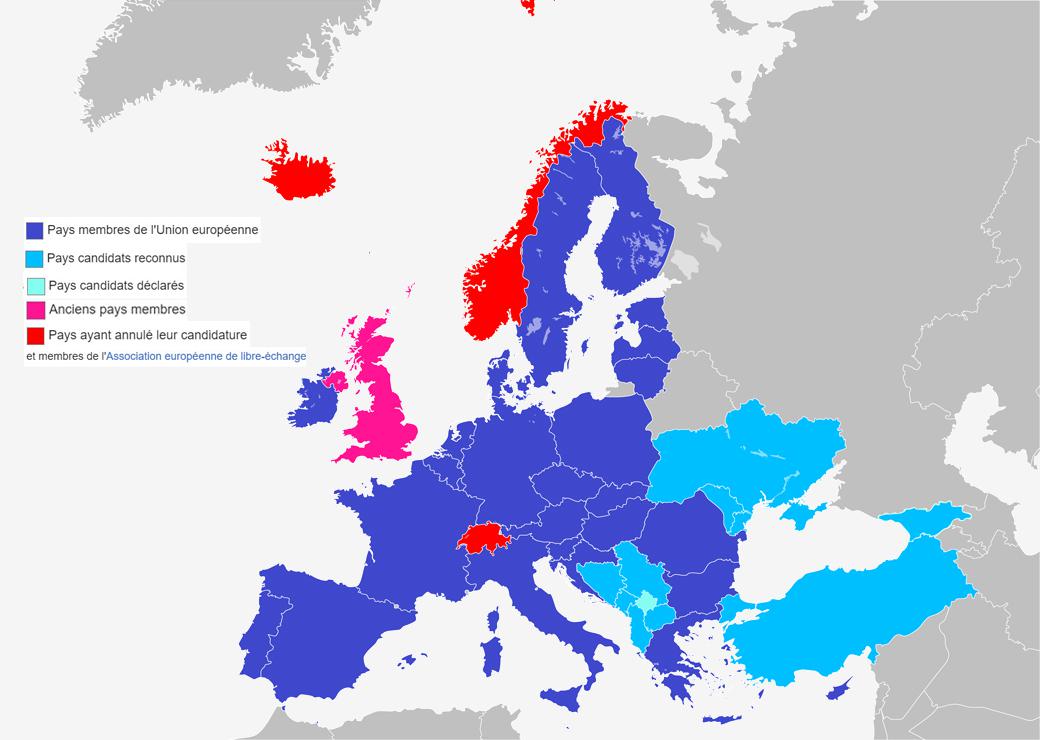 carte europe