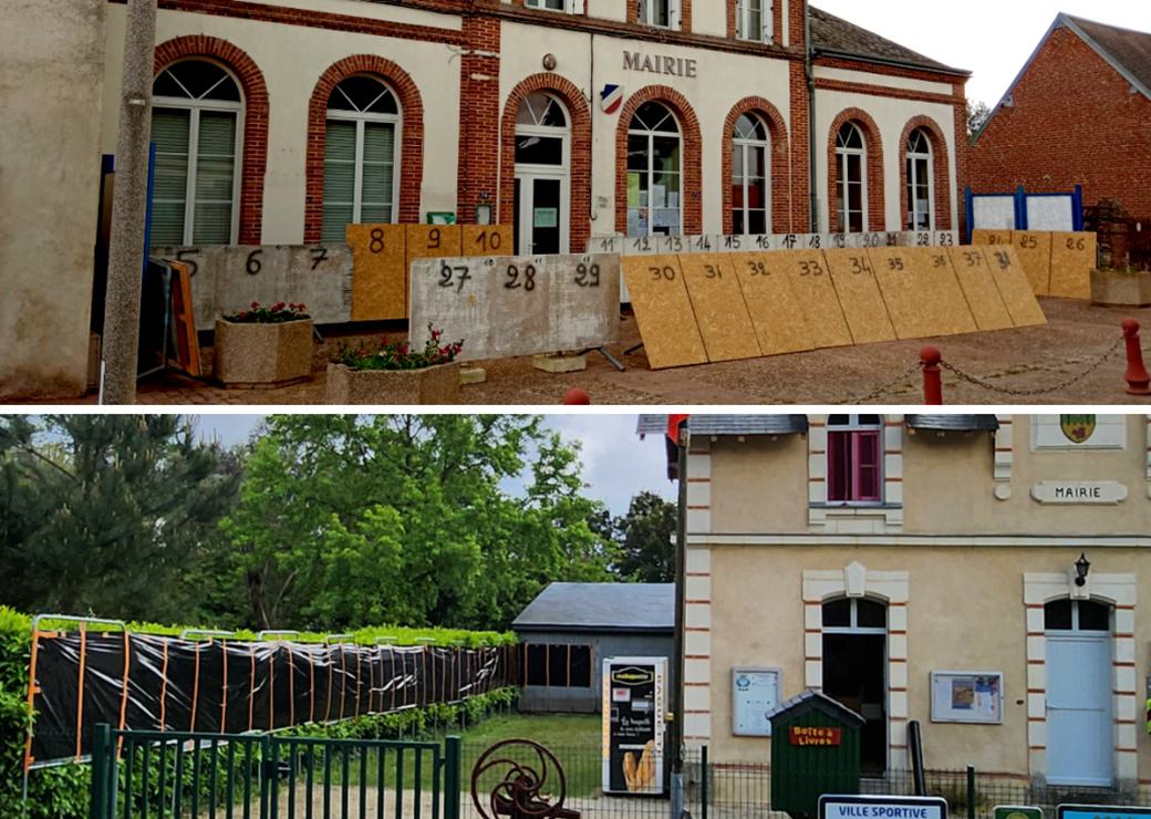 panneaux électoraux