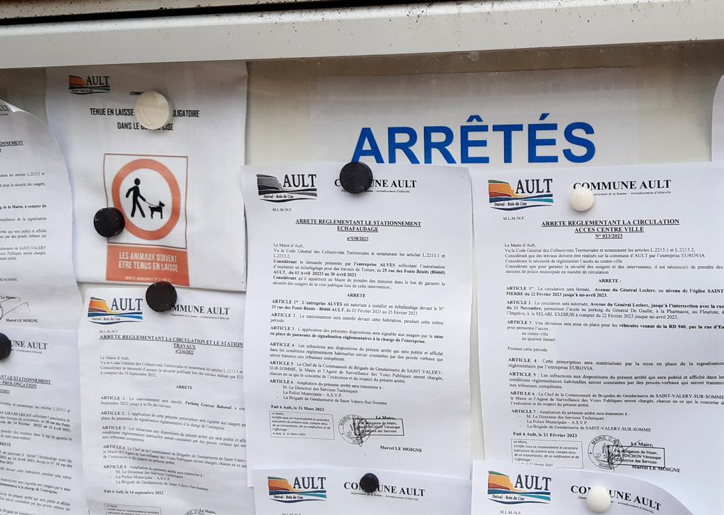 arretés municipaux