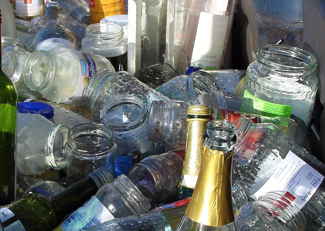 dechets verre