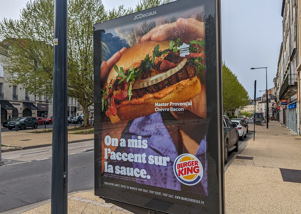 publicité burger king