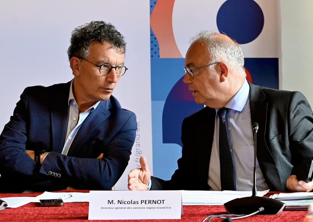 Franck Leroy et Nicolas Pernot