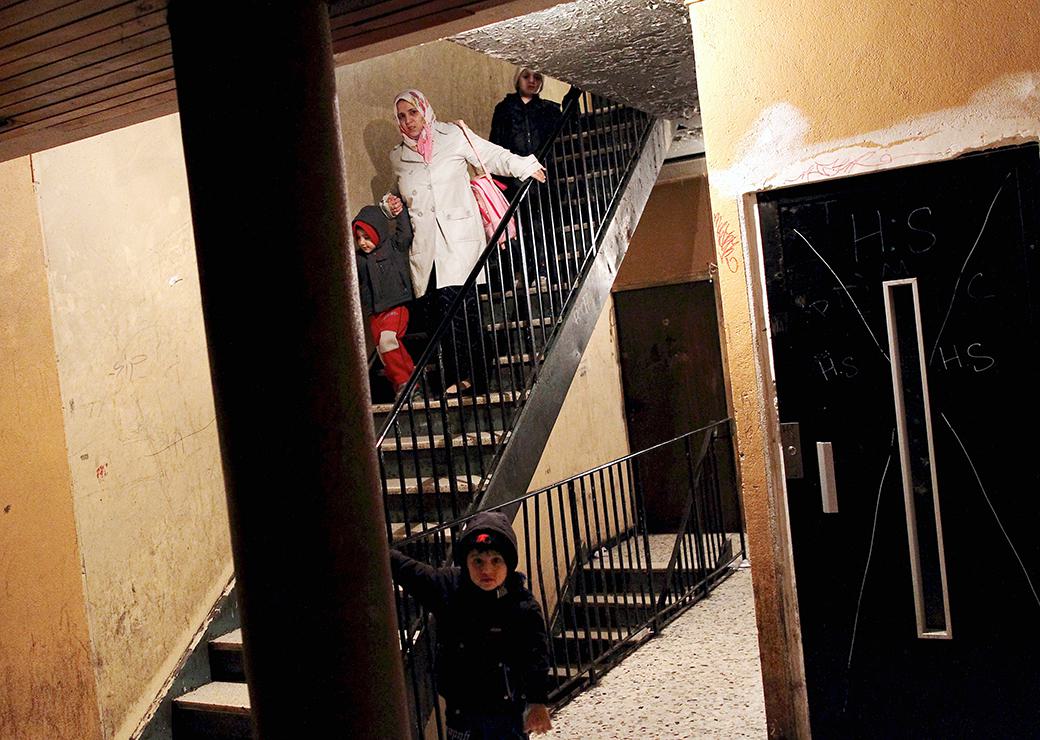 Ascenceur en panne dans un logement social
