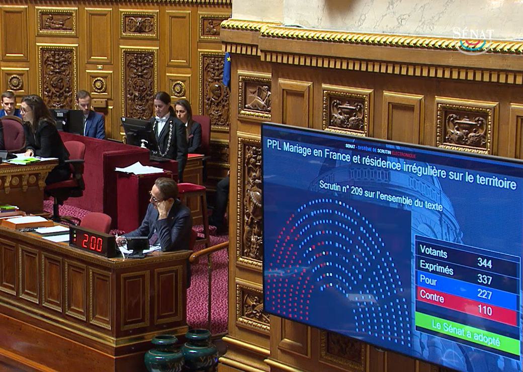 résultats du vote