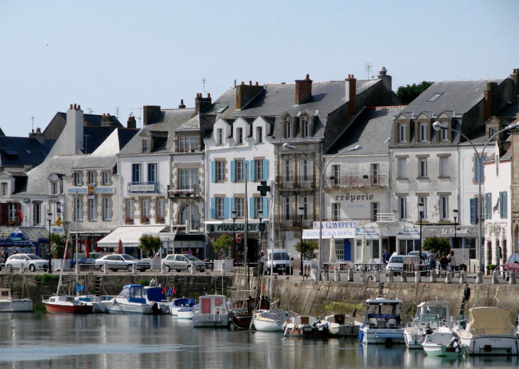 Photo des maisons du port du Croisic